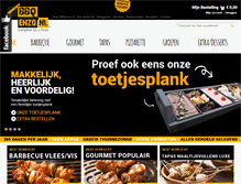 Tablet Screenshot of bbqenzo.nl